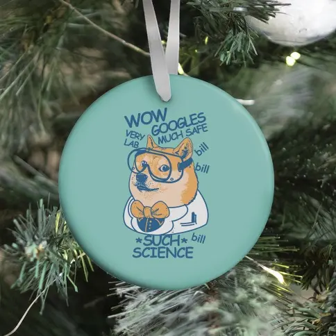 Movie Music Science Doge Ornament Perfect And Unique Gifts For Family On Christmas Holiday