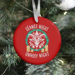 Seance Night, Unholy Night Ornament Perfect And Unique Gifts For Family On Christmas Holiday