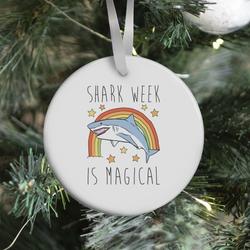 Shark Week Is Magical Parody Ornament Perfect And Unique Gifts For Family On Christmas Holiday