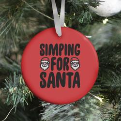 Movie Music Simping For Santa Ornament Perfect And Unique Gifts For Family On Christmas Holiday
