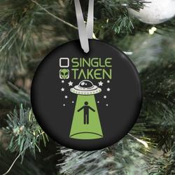 Movie Music Single, Taken (UFO) Ornament Perfect And Unique Gifts For Family On Christmas Holiday