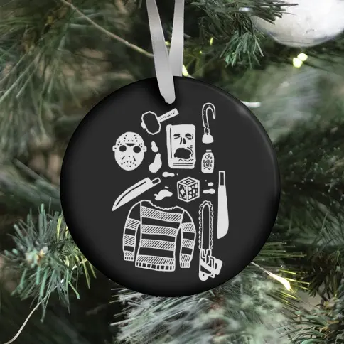 Slasher Slumber Party Kit Ornament Perfect And Unique Gifts For Family On Christmas Holiday