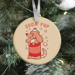 Movie Music Soda Pup Ornament Perfect And Unique Gifts For Family On Christmas Holiday Birthday