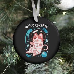 Movie Music Space Corgete Ornament Perfect And Unique Gifts For Family On Christmas Holiday