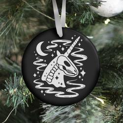 Movie Music Spooky Ghost Unicorn Ornament Perfect And Unique Gifts For Family On Christmas Holiday