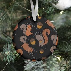 Movie Music Squirrels In Space Ornament Perfect And Unique Gifts For Family On Christmas Holiday