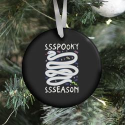 Movie Music Ssspooky Ssseason Snake Ornament Perfect And Unique Gifts For Family On Christmas Holiday