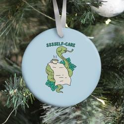 Movie Music Sssself-Care Snake Ornament Perfect And Unique Gifts For Family On Christmas Holiday