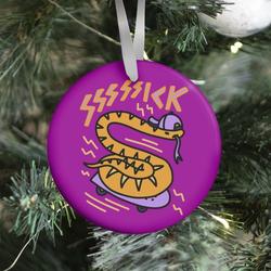 Movie Music Sssssick Skating Snake Ornament Perfect And Unique Gifts For Family On Christmas Holiday