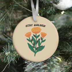 Movie Music Stay Golden Marigolds Ornament Perfect And Unique Gifts For Family On Christmas Holiday