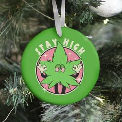 Movie Music Stay High Ornament Perfect And Unique Gifts For Family On Christmas Holiday Birthday