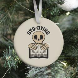 Movie Music Stu-dying Ornament Perfect And Unique Gifts For Family On Christmas Holiday Birthday