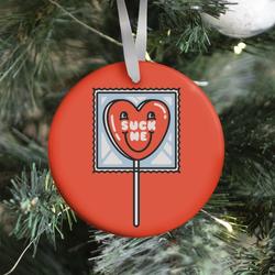 Movie Music Suck Me Heart Lollipop Ornament Perfect And Unique Gifts For Family On Christmas Holiday