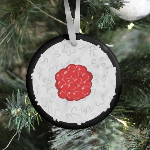 Movie Music Sushi: Roe Maki Ornament Perfect And Unique Gifts For Family On Christmas Holiday