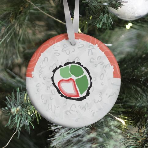 Movie Music Sushi: Tiger Roll Ornament Perfect And Unique Gifts For Family On Christmas Holiday