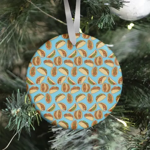 Movie Music Taco Vulvas Pattern Ornament Perfect And Unique Gifts For Family On Christmas Holiday