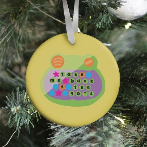 Movie Music Take Me Back 2 The 90's Ornament Perfect And Unique Gifts For Family On Christmas Holiday