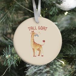 Movie Music Tall Goat Ornament Perfect And Unique Gifts For Family On Christmas Holiday Birthday