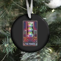 The Gaming Tower Tarot Card Ornament Perfect And Unique Gifts For Family On Christmas Holiday