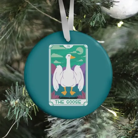 Movie Music The Goose Tarot Ornament Perfect And Unique Gifts For Family On Christmas Holiday