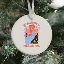 The Witchy Urge To Consult The Cards Ornament Perfect And Unique Gifts For Family On Christmas