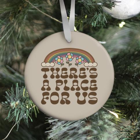 Movie Music There's A Place For Us Ornament Perfect And Unique Gifts For Family On Christmas Holiday