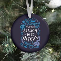 Tis The Season To Be Witchy Ornament Perfect And Unique Gifts For Family On Christmas Holiday