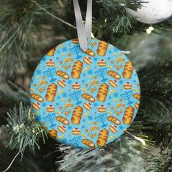 Traditional Hanukkah Food Pattern Ornament Perfect And Unique Gifts For Family On Christmas