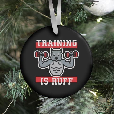 Movie Music Training Is Ruff Ornament Perfect And Unique Gifts For Family On Christmas Holiday