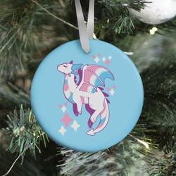 Movie Music Trans Pride Dragon Ornament Perfect And Unique Gifts For Family On Christmas Holiday