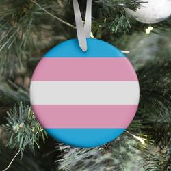 Movie Music Trans Pride Flag Ornament Perfect And Unique Gifts For Family On Christmas Holiday