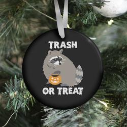 Movie Music Trash Or Treat Raccoon Ornament Perfect And Unique Gifts For Family On Christmas Holiday