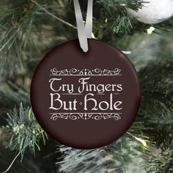 Movie Music Try Fingers But Hole Ornament Perfect And Unique Gifts For Family On Christmas Holiday