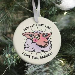 Movie Music Tsundere Sheep Ornament Perfect And Unique Gifts For Family On Christmas Holiday