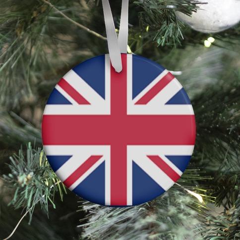 Movie Music United Kingdom Flag Ornament Perfect And Unique Gifts For Family On Christmas Holiday