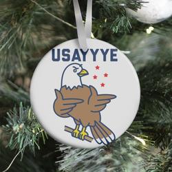 Movie Music USAYYYE Bald Eagle Ornament Perfect And Unique Gifts For Family On Christmas Holiday