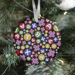 Video Game Controller Buttons Pattern Ornament Perfect And Unique Gifts For Family On Christmas
