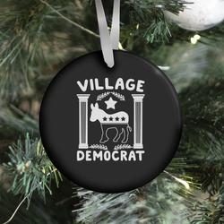 Movie Music Village Democrat Ornament Perfect And Unique Gifts For Family On Christmas Holiday