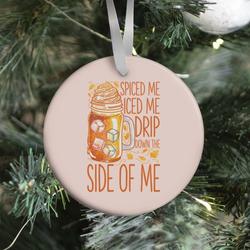 WAP Pumpkin Spice Parody Ornament Perfect And Unique Gifts For Family On Christmas Holiday
