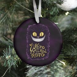 Movie Music We're All Mad Here Ornament Perfect And Unique Gifts For Family On Christmas Holiday