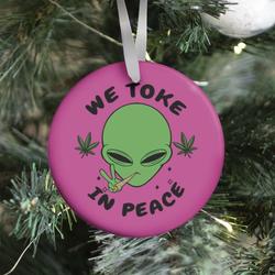Movie Music We Toke In Peace Ornament Perfect And Unique Gifts For Family On Christmas Holiday
