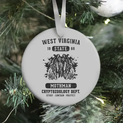 West Virginia Mothman Cryptozoology Ornament Perfect And Unique Gifts For Family On Christmas