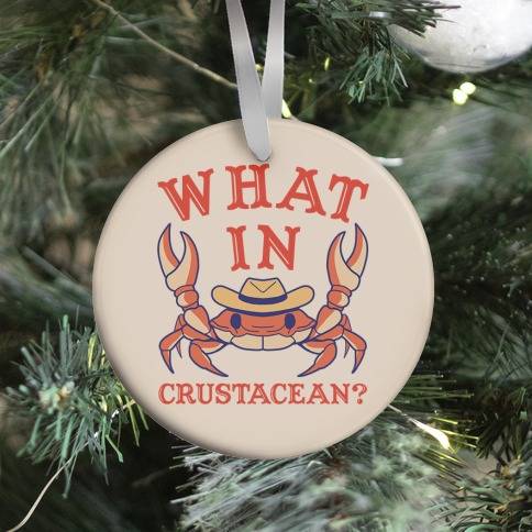Movie Music What In Crustacean? Ornament Perfect And Unique Gifts For Family On Christmas Holiday