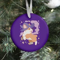 Movie Music Witch Corgi Ornament Perfect And Unique Gifts For Family On Christmas Holiday Birthday