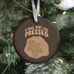Movie Music Y'all Got Me Pressed Ornament Perfect And Unique Gifts For Family On Christmas Holiday