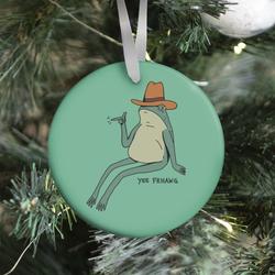 Movie Music Yee Frhawg Frog Ornament Perfect And Unique Gifts For Family On Christmas Holiday