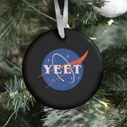 Movie Music Yeet Nasa Logo Parody Ornament Perfect And Unique Gifts For Family On Christmas Holiday