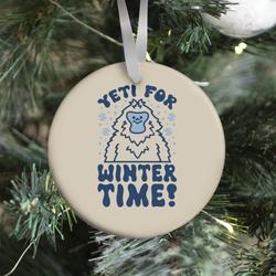 Movie Music Yeti For Winter Time Ornament Perfect And Unique Gifts For Family On Christmas Holiday