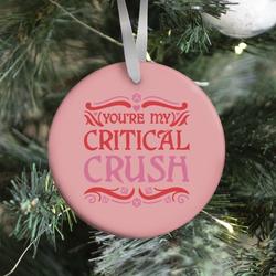 You're My Critical Crush DnD Valentine Ornament Perfect And Unique Gifts For Family On Christmas