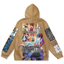 Anime Osamu Dazai Bungou Stray Dogs Streetwear Hoodie Perfect And Unique Gifts For Otaku Anime Fans On Christmas